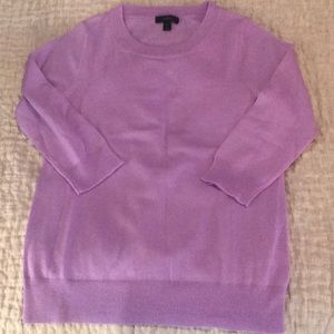Purple Jcrew sweater
